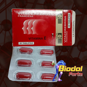 Vitacerebrina en caja 20 tabletas